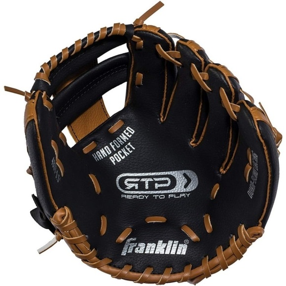 ❤️ 🆕 FRANKLIN Sports 9.5" RTP Series T-Ball Glove, Left Hand Throw - Picture 2 of 5